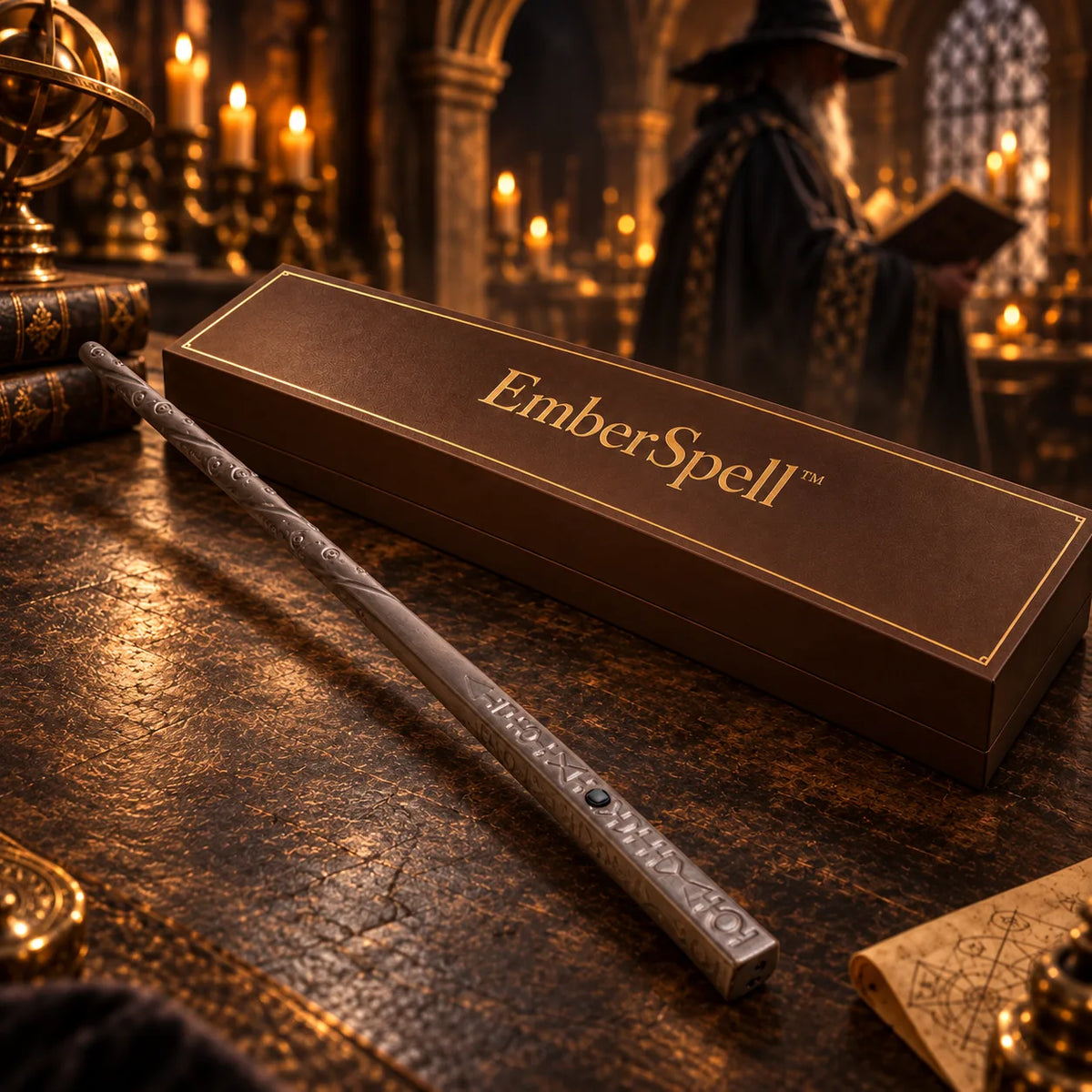 EmberSpell™ — Fire-Shooting Magic Wand
