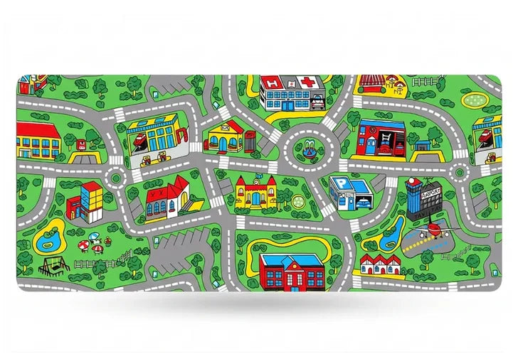 Retro Road — XXL Gaming Mouse Pad