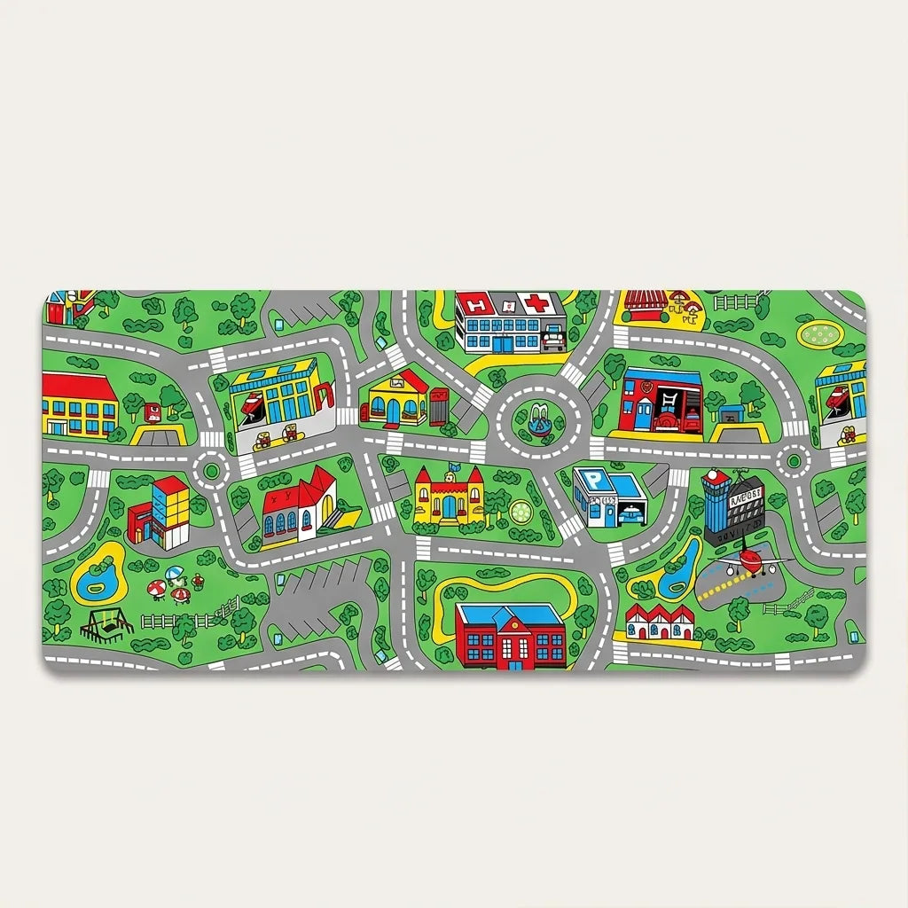Retro Road — XXL Gaming Mouse Pad