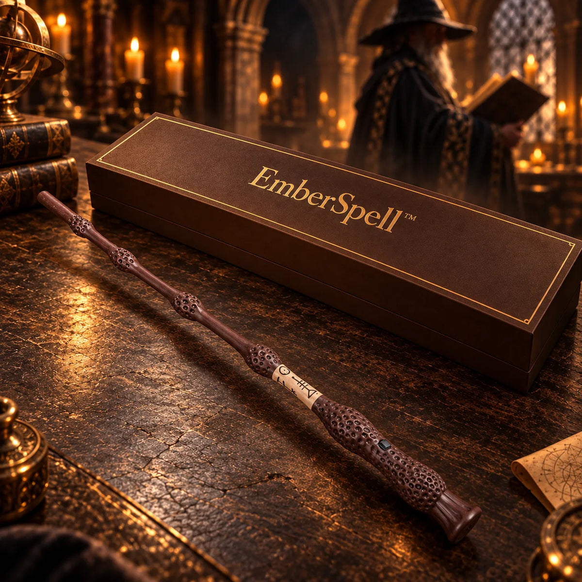 EmberSpell™ — Fire-Shooting Magic Wand