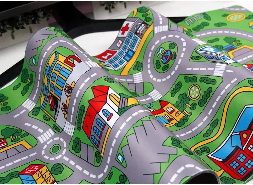 Retro Road — XXL Gaming Mouse Pad
