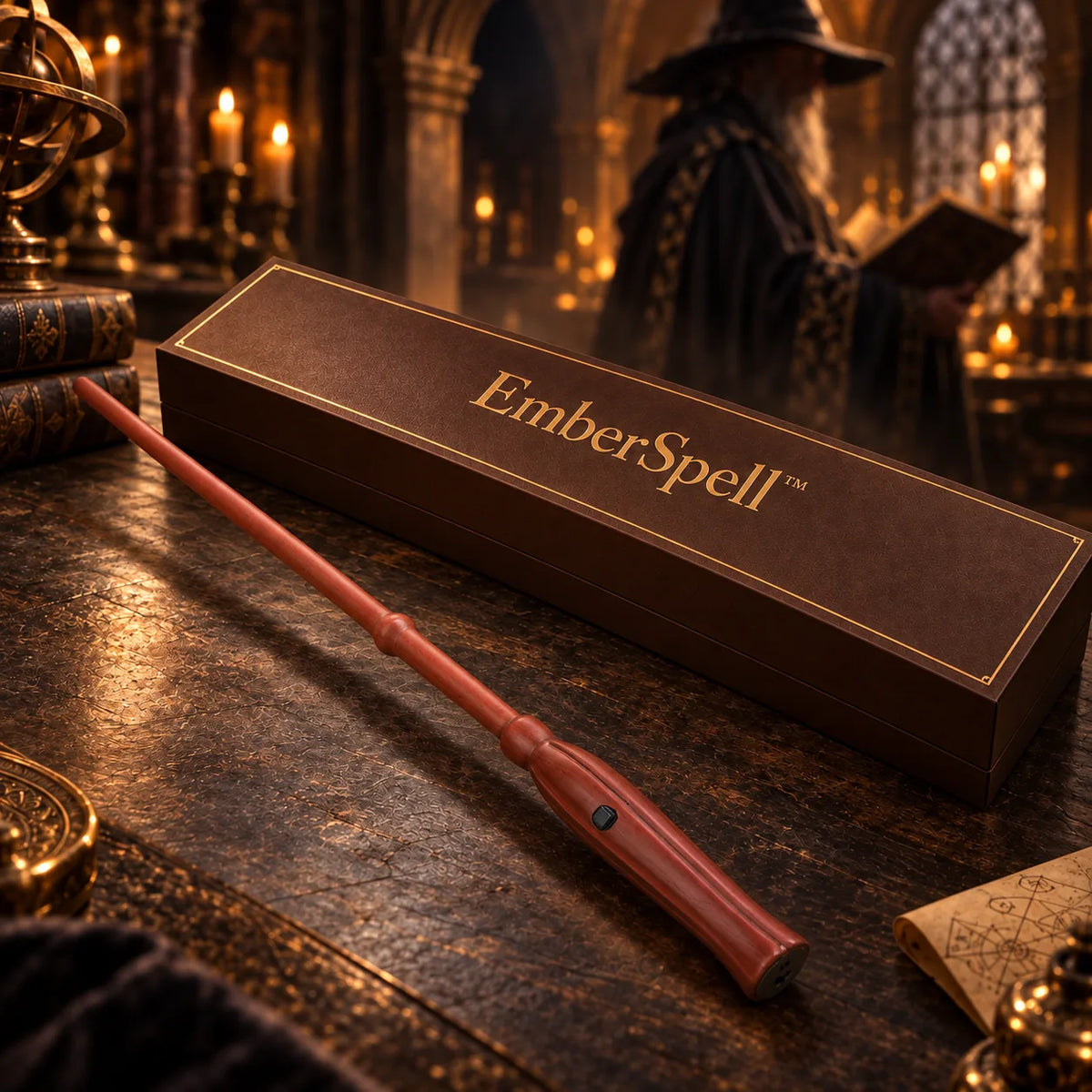 EmberSpell™ — Fire-Shooting Magic Wand